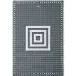 Fiskars 24&#034; x 36&#034; Self-Healing Double-Sided Cutting Mat, Gray and White