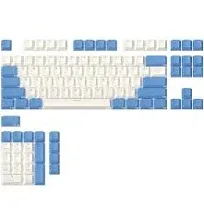 Drop Two Tone Shine Through Keycap Set BLUE MDX 34629-4 Custom Gaming Setup New