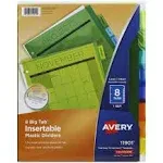 Avery 11901 Big Tab Insertable Plastic Dividers