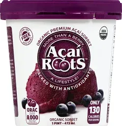 Acai Roots Organic Premium Acai Sorbet