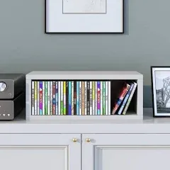 Way Basics Stackable CD Storage Rack