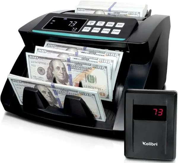 Kolibri Automatic Bill Counter with UV Detection