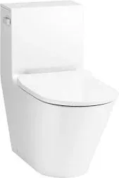 Kohler 22378 Brazn One-Piece Compact Elongated Toilet with Skirted trapway, Dual-Flush - Honed Black