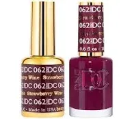 DND Gel & Lacquer Strawberry Wine #062 & Matching Polish Set