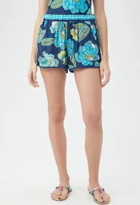 Trina Turk Women's Pirouette Floral Print Pull-On Shorts