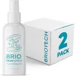 BRIOTECH Topical Skin Spray, Hypochlorous Acid for Sensitive Skin, 4 fl oz (2 Pack)