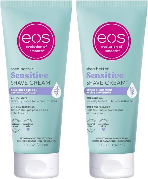 eos Shea Better Sensitive Skin Colloidal Oatmeal Shave Cream (2.5 fl oz)