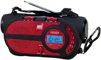 Jensen Jep-650r 2000mah Noaa Emergency Weather Radio Multiple Power Portable