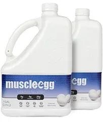 2 Gallons Plain Original MuscleEgg Liquid Egg Whites