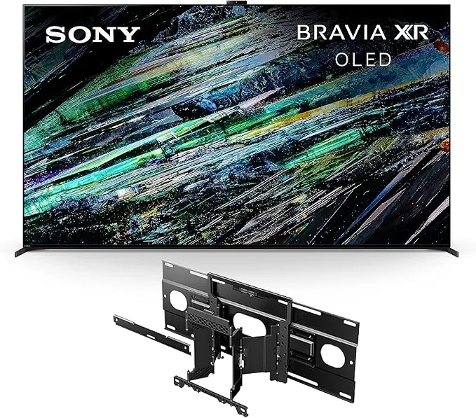 Sony 77 Inch BRAVIA XR A95L QD-OLED 4K HDR Google TV SU-WL855 Ultra Slim Wall-Mount Bracket