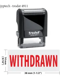 Trodat 4911 Printy Self Inking Stamp