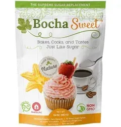 BochaSweet The Supreme Sugar (16 oz) - 1:1 Granular Sugar Substitute - Perfec...