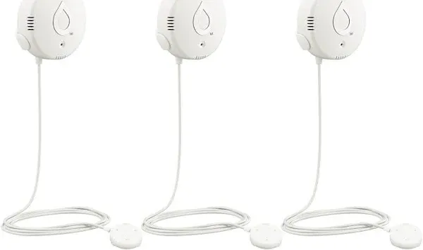 Moen Flo Smart Water Leak Detector, White, 4-Pack 920-005