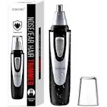 Ear and Nose Hair Trimmer Clipper - 2021 Professional Painless Eyebrow & Facial Hair Trimmer for Men Women, Battery-Operated Trimmer with Ipx7