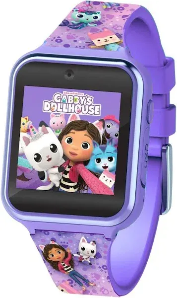 Accutime Gabby&#039;s Doll House Educational Learn Touchscreen Smart Watch GAB4007AZ