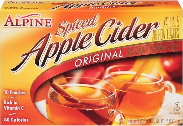 Alpine Original Spiced Apple Cider Mix 7.4 oz