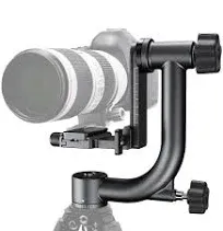 K&amp;F Concept Professional Panoramic Gimbal Head Heavy Duty Metal Up to 20KG/44LBS