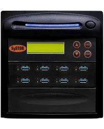 Systor 1:7 USB Duplicator &amp; Sanitizer 6GB/Min - Flash Drive Copier &amp; Eraser