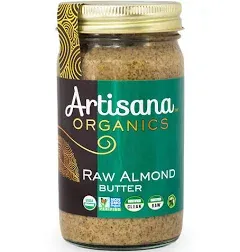 Artisana Organics Raw Almond Butter, 9oz | No Sugar Added, No Palm Oil, Vegan, Paleo, and Keto Friendly