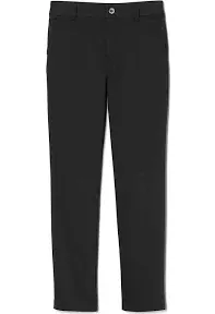 French Toast Girls' Pull-on Twill Pant (Standard & Plus)