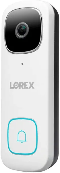 Lorex 2K QHD Wired Smart Video Doorbell B451AJD-E