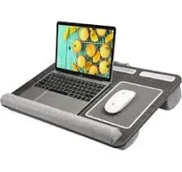 HUANUO Lap Desk - Fits Up to 17 Inches Laptop Desk, Built in Mouse Pad & Wrist Pad for Notebook, Laptop, Tablet, Laptop Stand