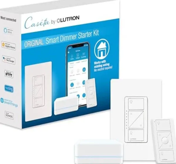 Lutron Caseta Wireless Dimmer Kit Smart