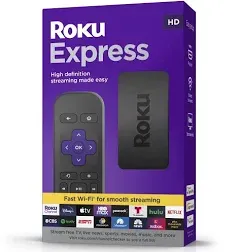 Roku Express HD 3960X Streaming Media Player - Black [MISSING REMOTE CONTROL]™