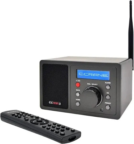 C. Crane CC WiFi 3 Internet Radio with Skytune, Clock and Alarm