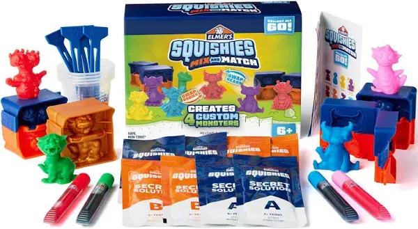 Elmer's Squishies Mix and Match DIY Squishy Toys