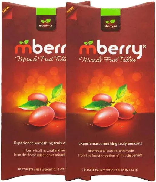 Mberry Miracle Fruit Tablets