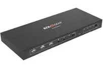 BZBGEAR 4-Port HDMI KVM Switch