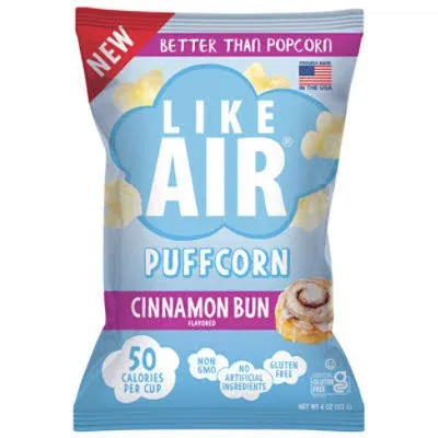 Like Air Puffcorn Cinnamon Bun - 4 Oz