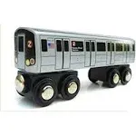 Munipals MP01-110Z Wooden Subway Train New York City MTA Z Nassau Street Express