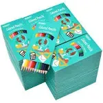 Rarlan Colored Pencils Bulk, Pre-Sharpened Colored Pencils for Kids, 12 Assorted Colors, Pack of 96, Coloring Pencils 1152 Co