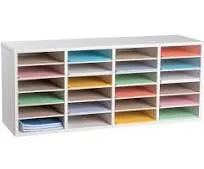 AdirOffice 24 Compartment Literature Organizer