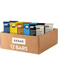 RXBAR Nut Butter and Oat Protein Bars, Protein Snack, Snack Bars, Variety Pack (3 boxes, 15 Bars)