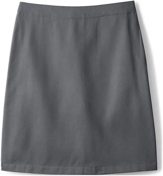 Girls Lands' End School Uniform Blend Chino Skort Top of Knee