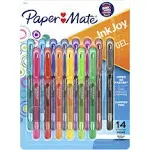 Papermate® InkJoy Stick Gel Pen, Medium 0.7mm, Assorted Ink/Barrel, 14/Pack (PAP2023009)