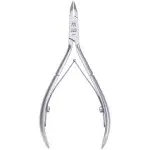 Germanikure Luxury Cuticle Nipper in Leather Case Double Sharpened Ethically Made in Solingen Germany