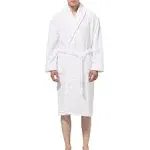 Alpine Swiss Men's Dario Luxury Waffle Knit Cotton Bathrobe