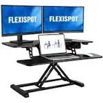 FLEXISPOT Motorized Standing Desk Converter