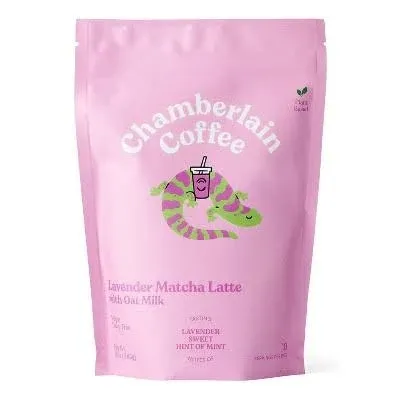 Chamberlain Coffee Latte With Oat Milk, Strawberry Matcha (10 oz)