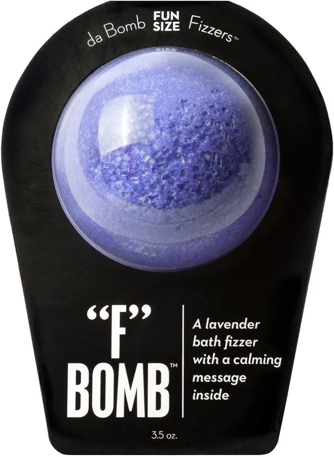 Da Bomb Bath Fizzers "F" Bath Bomb - 3.5 Ounce