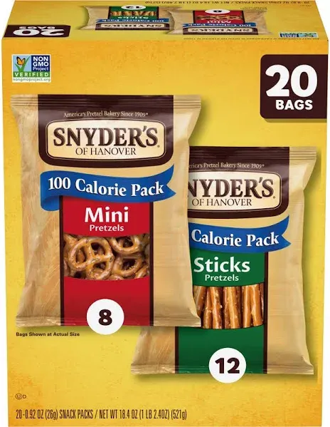 Snyder's of Hanover Variety Pack Pretzels