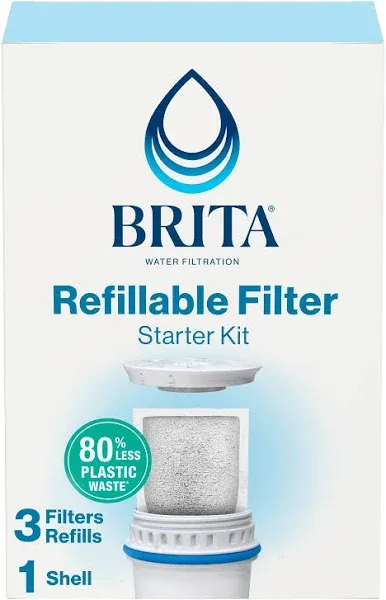 ⚡️Brita Refillable Filter Starter Kit 3pk