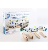 Daron MTA Wooden Train Set