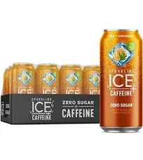 Sparkling Ice, Caffeine Tea, Lemonade Sparkling Water