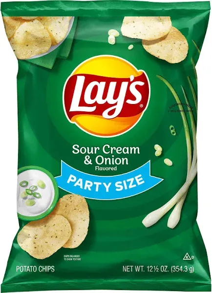 Lay's Sour Cream Onion Flavored Potato Chips