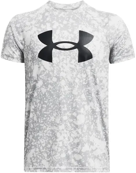 Under Armour Boys' Tech Big Logo Printed Short-Sleeve T-Shirt